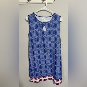 Cerulean Blue dress. Boutique purchased!